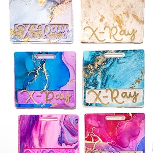 Marbled X-ray badge buddy/MARKER PARKER