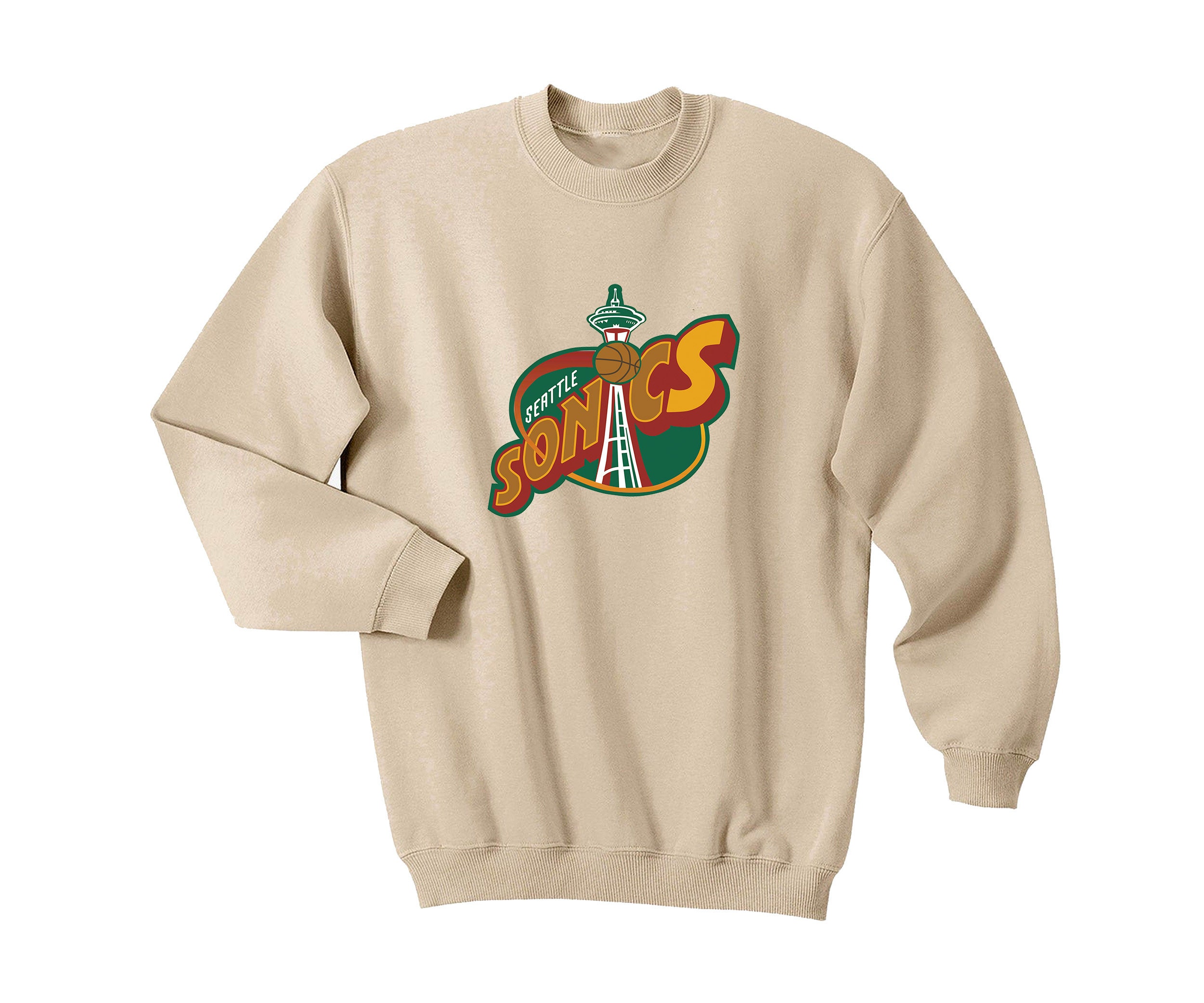 Mitchell & Ness Seattle Supersonics XL Arch Vintage T-Shirt