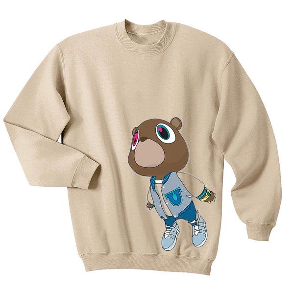 Kanye West Graduation Bear Sweatshirt - Kanye West Sweatshirt - Kanye West Graduation -Jeen-Yuhs - Ye Sweatshirt - Kanye Christmas Gift