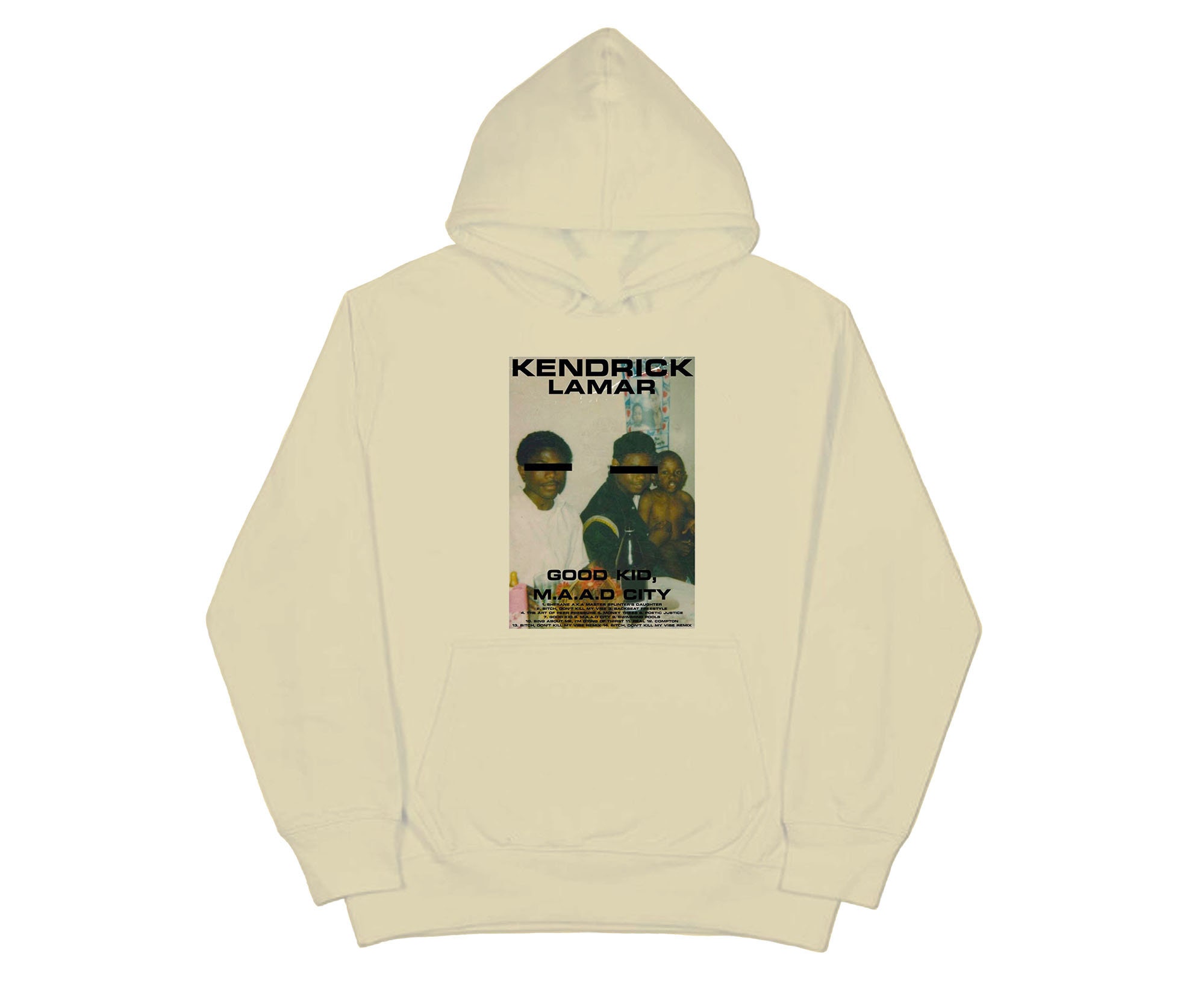 Kendrick Lamar Hoodie | Good Kid Maad City Jumper Christmas Gift Vintage