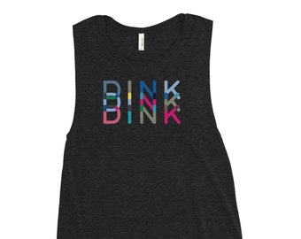 Pickleball Tank | Pickleball Dink Ladies’ Muscle Tank | Pickleball Shirt for Her | Pickleball Gift for Women | Pickleball Player Shirt