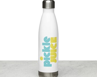 Pickle Juice Pickleball | Pickleball Water Bottle | Pickleball Player Gift | Funny Pickleball Water Bottle | Pickleball Gift for Dad