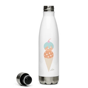 Pickleball Niedliche Eisflasche wasserflasche | Pickleball Spieler Geschenk | Pickleball Geschenk für Sie | Pickleball Edelstahl Wasserflasche