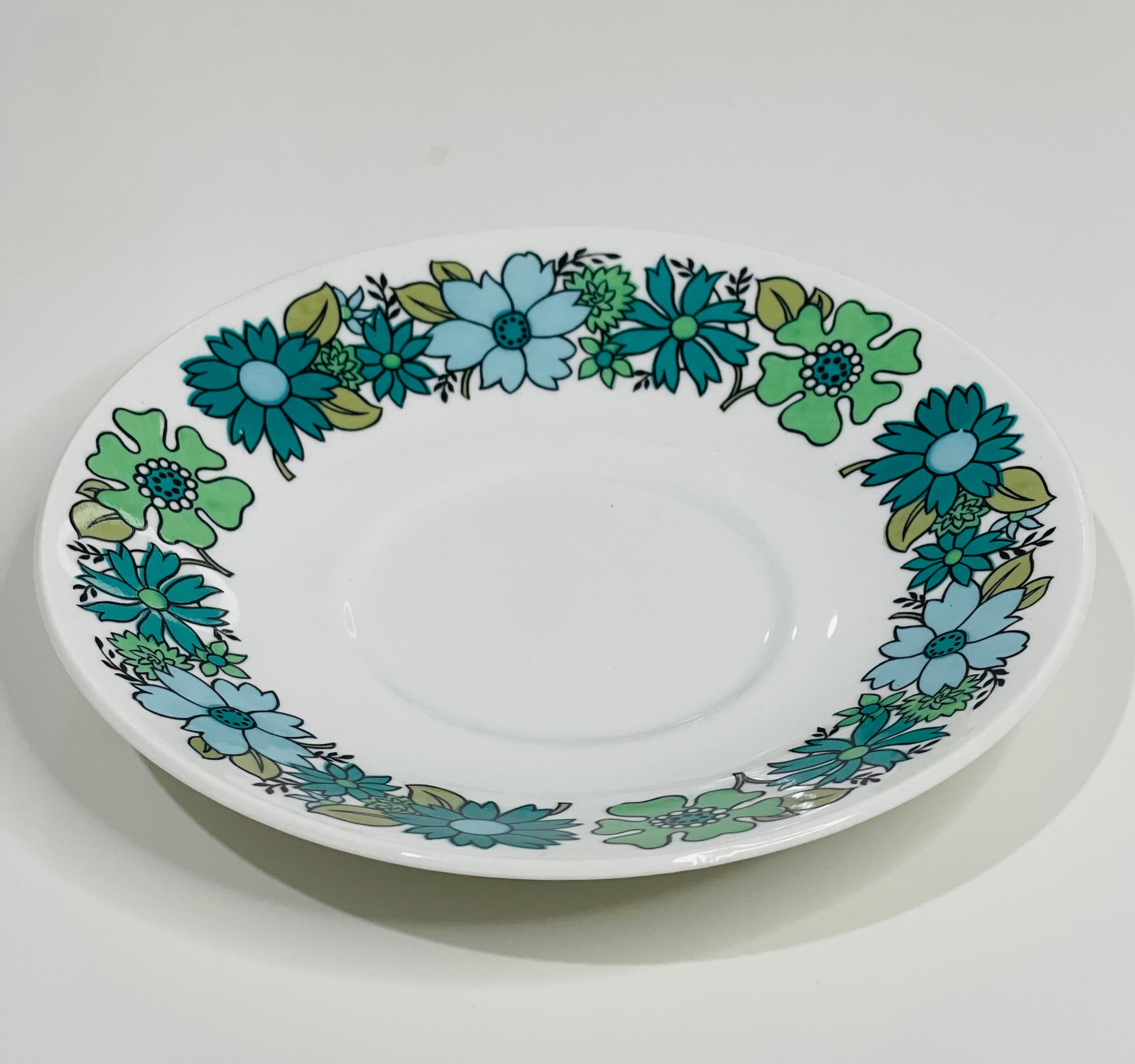 60s/70s Elizabethan Portobello Tea Set Cups and Saucers Etsy UK