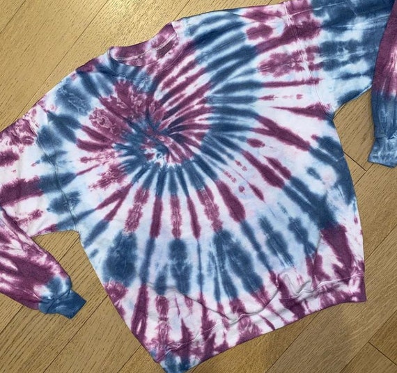 Tie dye Crewneck Sweatshirt Tie dye Sweatshirt Sweatpants Set Pastel Grey Pink Yellow Purple or Blue Marble Sublimation Wholesale Etsy UK