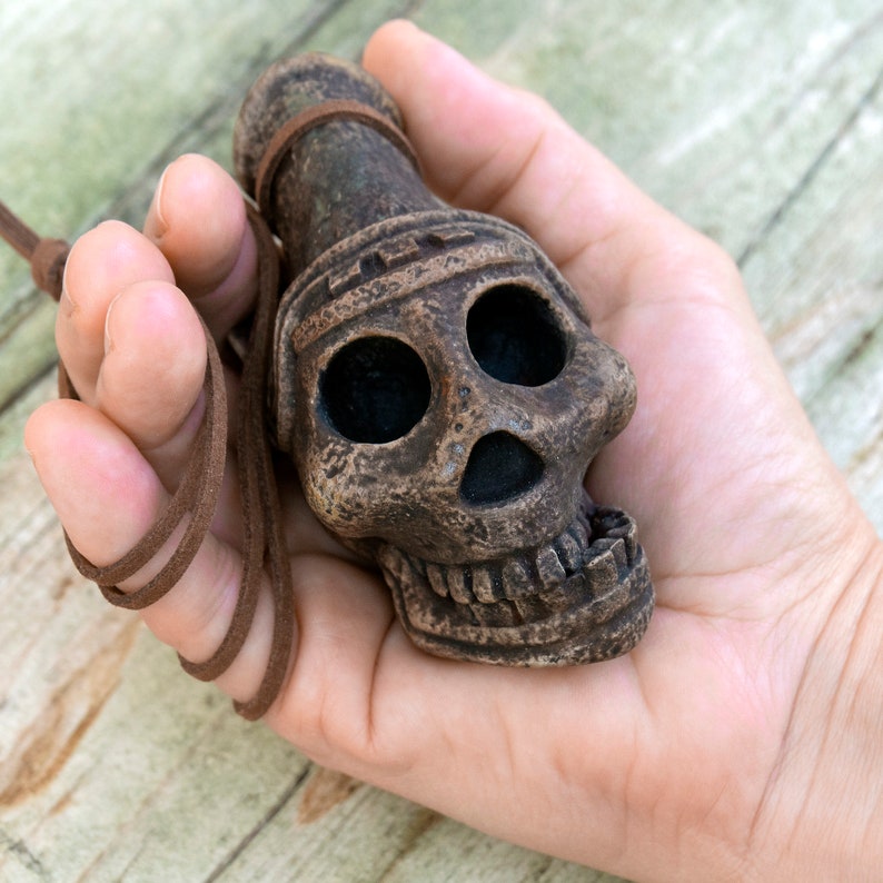 Aztec Death Whistle Ghostbusters Afterlife Prop Replica Memorabilia