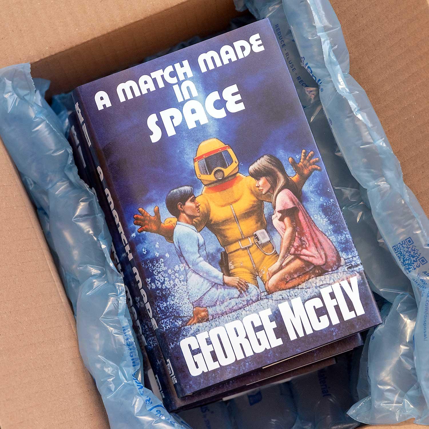 A Match Made In Space – George McFly – Prop Replica – Real Book – 1:1 – Back to the Future – BTTF