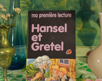 Hansel et Gretel, 1978. Vintage French children's 1970s picture book