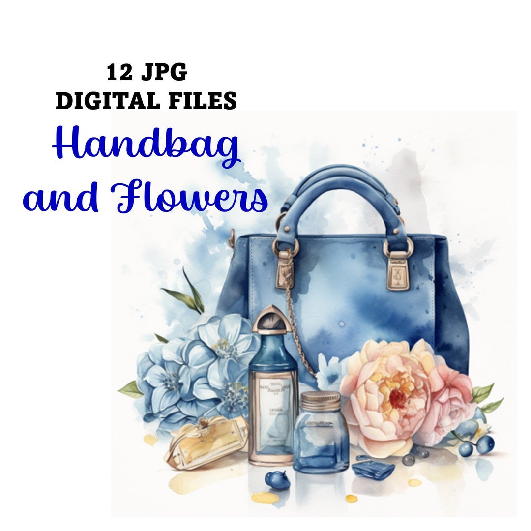 12 Handbag And Flowers Clipart Digital Picture For Scrapbooking 12-handbag-and-flowers-clipart-digital-picture-for-scrapbooking
