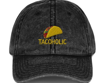 Tacos & Tequila Logo Classic Adjustable Cotton Baseball Caps Trucker Driver Hat Outdoor Cap Gray