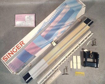 Singer SB150 Knitting Machine Needle Bed Made In France Accessories Vintage
