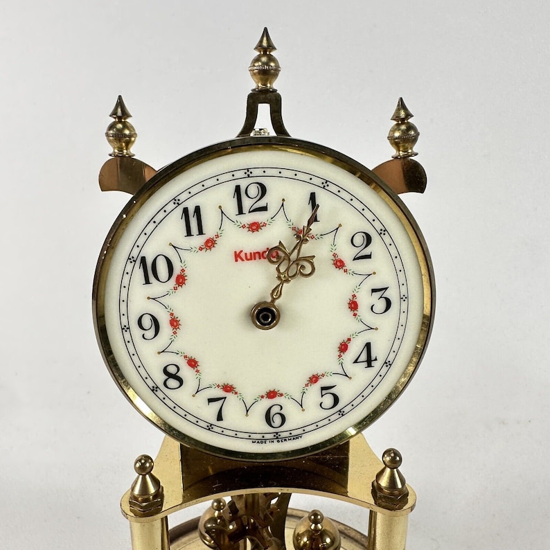 Vintage Kundo Anniversary Clock Made in Germany Plastic Door Battery