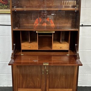 Veazey writing 2024 desk with bookcase