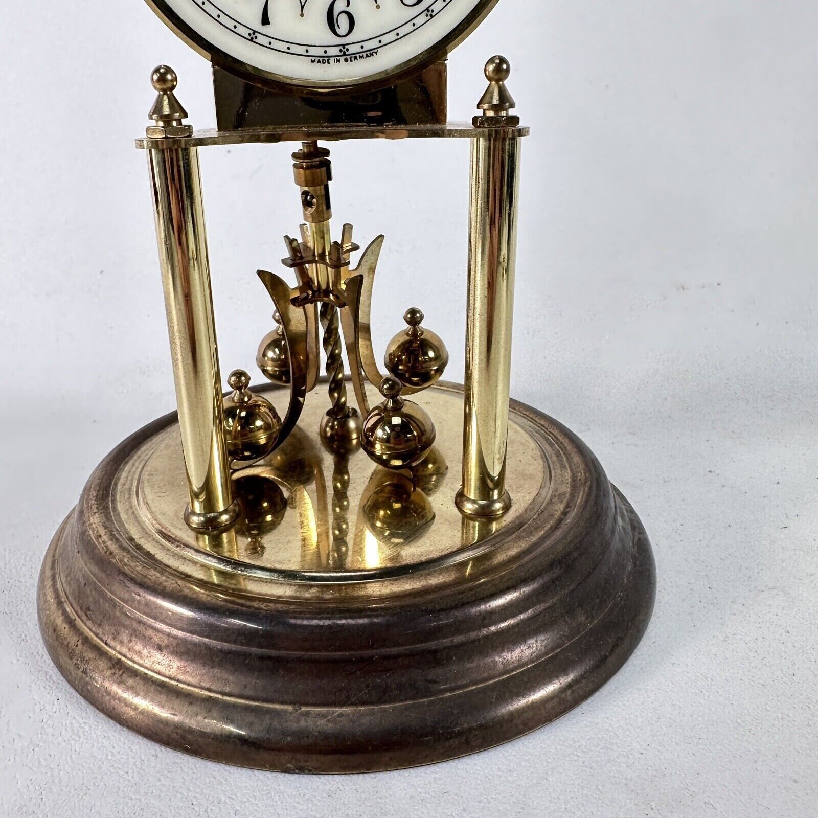 Vintage Kundo Anniversary Clock Made in Germany Plastic Door Battery