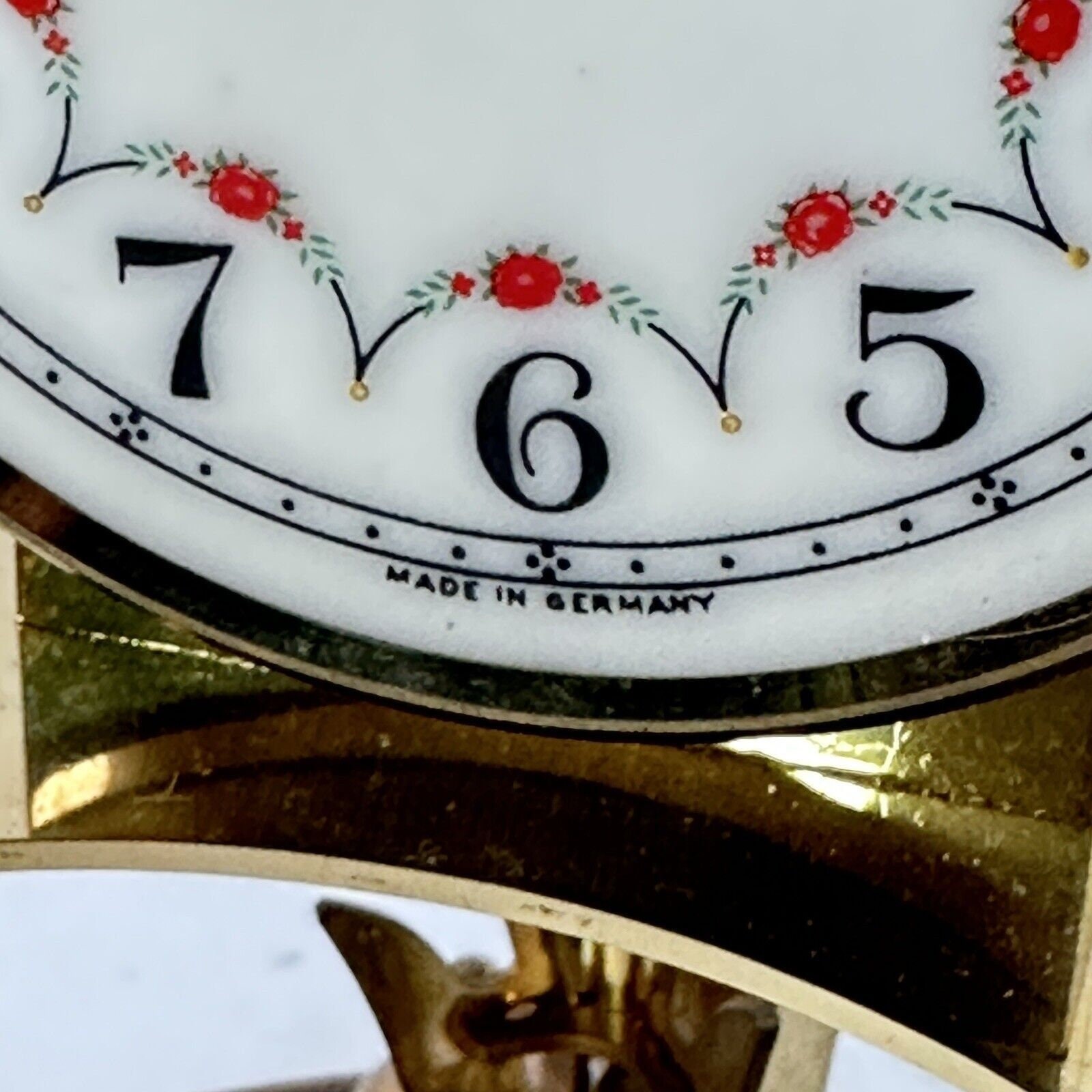 Vintage Kundo Anniversary Clock Made in Germany Plastic Door Battery Operated Etsy UK