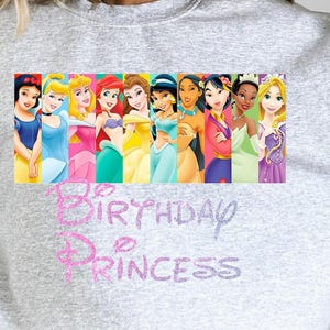 Birthday Princess | Happy Birthday | Little Girl | PNG | Digital Download
