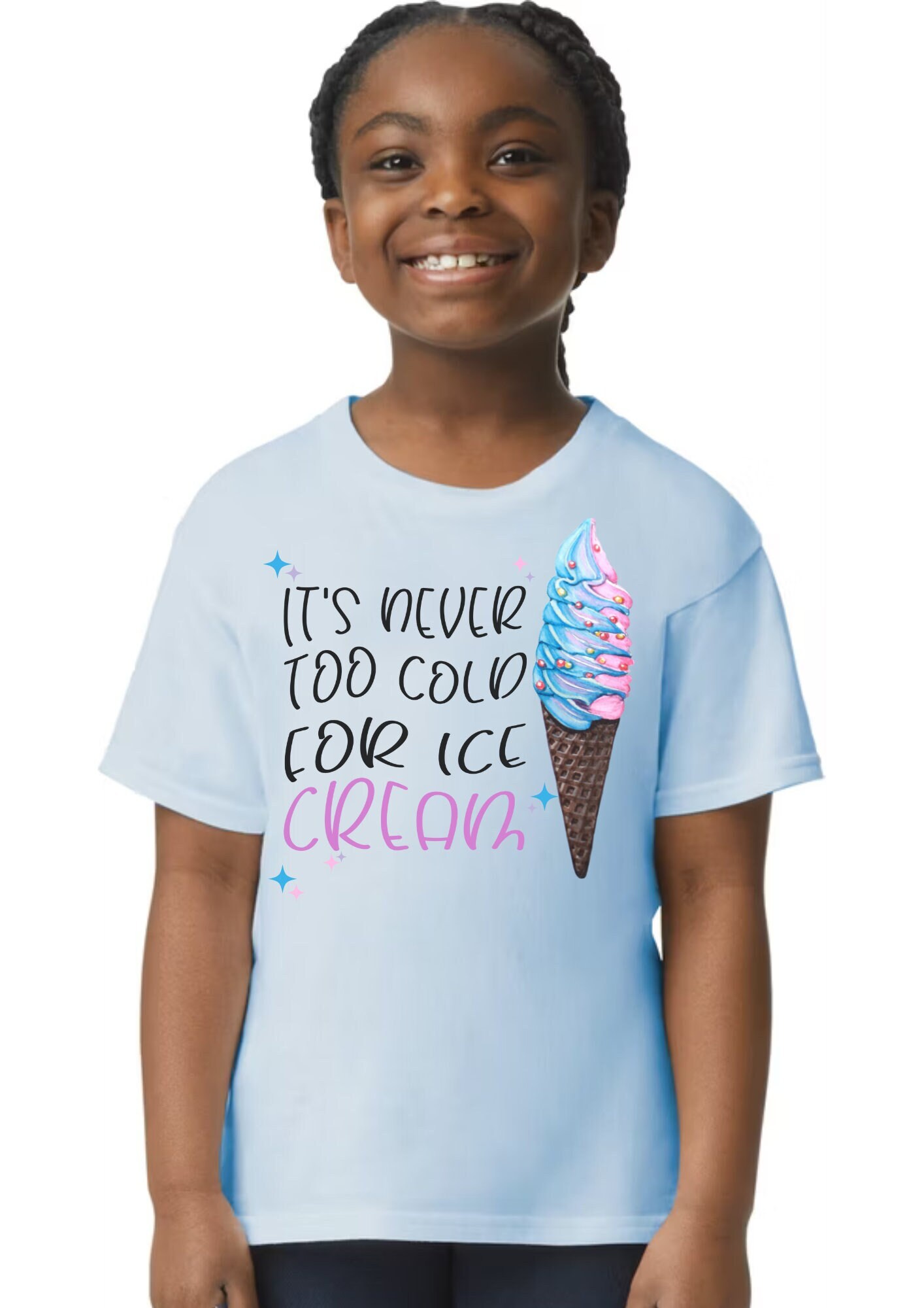 Never Too Cold For Ice Cream T-Shirt Never Too Cold For Ice Cream T-Shirt