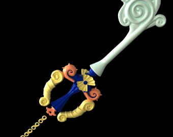 Mysterious Abyss Keyblade - Kingdom Hearts | Digital files