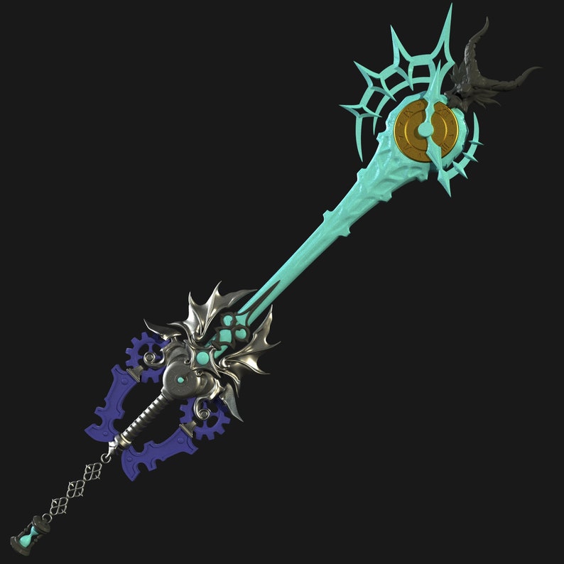 Small Keyblade Young Xehanort Keyblade - Kingdom Hearts | Digital Files - Etsy