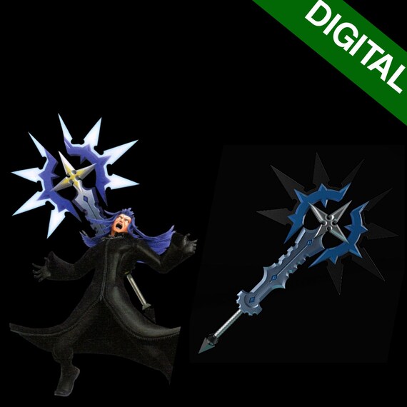 Saïx Berserk Form Claymore Kingdom Hearts Digital Files - Etsy Canada