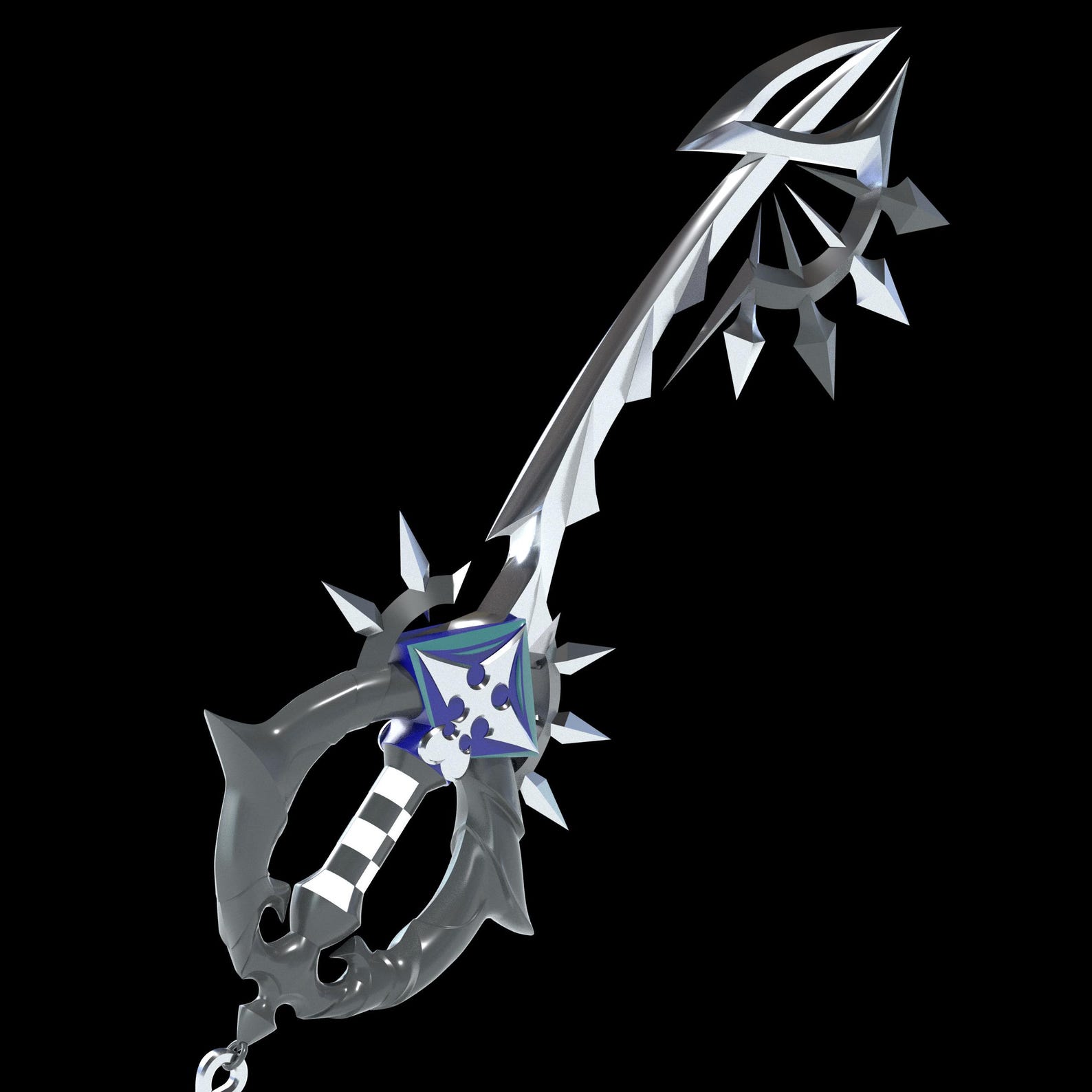 Two Become One Keyblade - Kingdom Hearts | Digital Files - Etsy