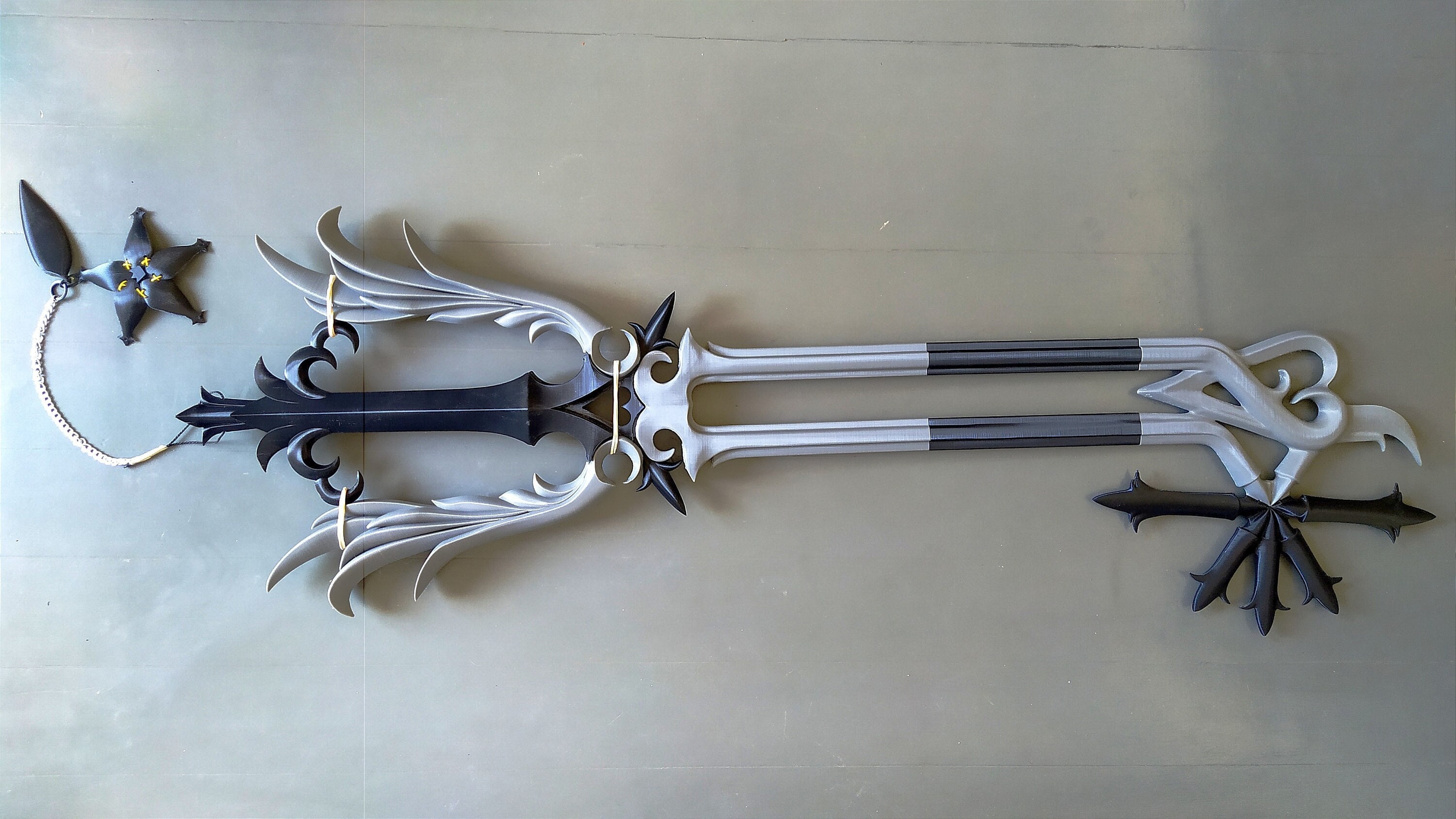 Oathkeeper Keyblade Kingdom Hearts Printed Version Etsy