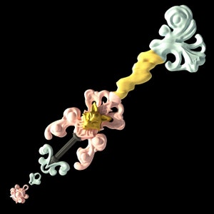 Ava&#39;s Vulpeus Keyblade - Kingdom Hearts | Digital files