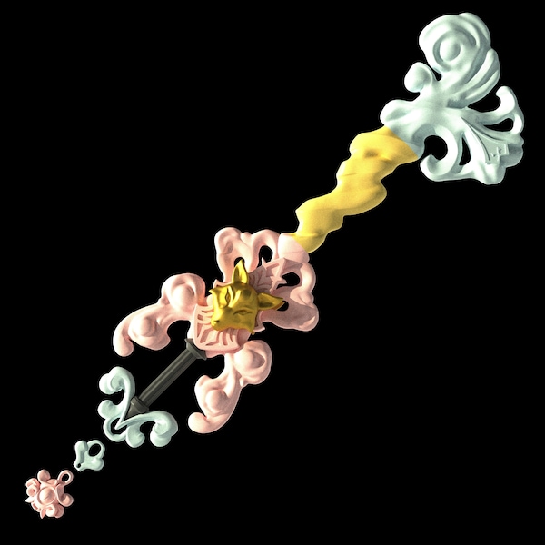 Kingdom Hearts Foreteller Keyblade Etsy