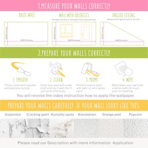 Dinosaur Wallpaper Mural Boys Room Decor, Dinosaur Nursery Decor with T-Rex Wallpaper Peel and Stick, Nursery Jurassic Park image 10