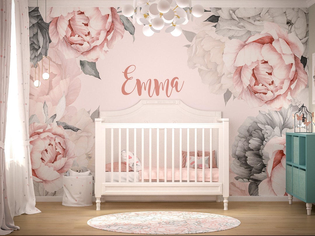 Boho Unicorn Watercolor Floral Wall Decal Sticker Matte Vinyl Baby Nur –  Pink Forest Cafe