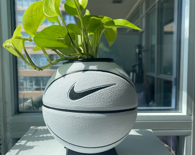 Hanging Basketball Planter Etsy