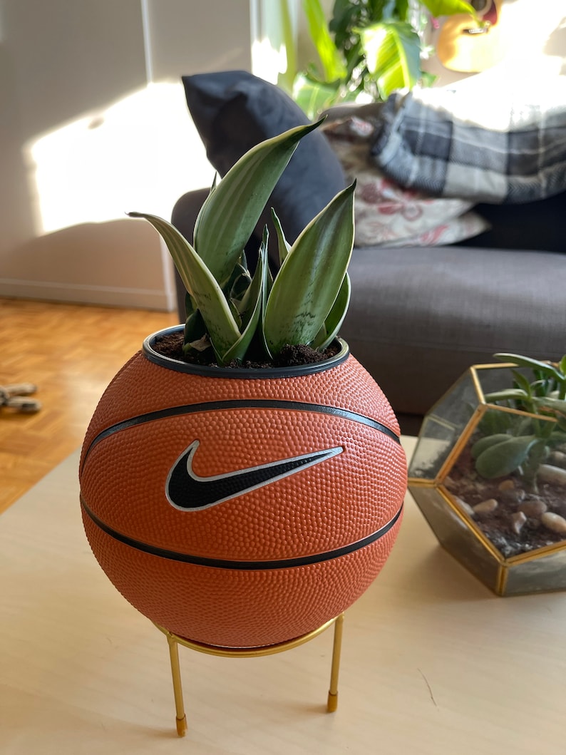 Nike Mini Basketball Planter original Etsy