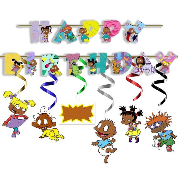 Happy Birthday RUGRAT ETHNIC Cake Topper Balloon Decoration | Etsy