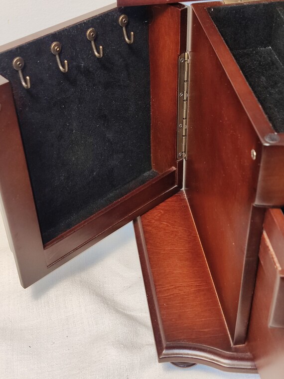 Bombay wooden jewelry box/chest/storage/oganizer,two … Gem