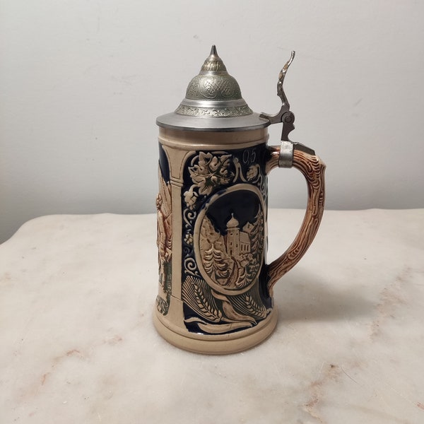 Ceramic Beer Stein Etsy
