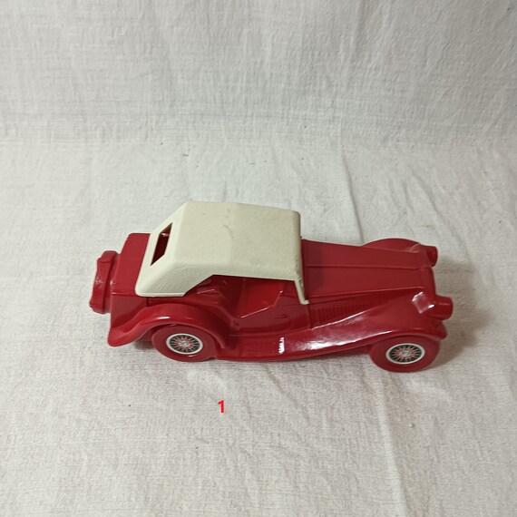 3 vintage avon glass cars after shave/perfume bot… - image 3