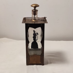 Carillon da bar vintage in ottone, portacandele, stile lanterna, musica &quot;How Dry I Am&quot;, regalo per donna, decorazione da bar