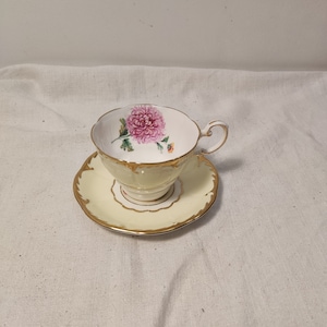 Vintage Paragon Bone China Teacup and Saucer Set - Collectible Replacement for Antique Tea Enthusiasts