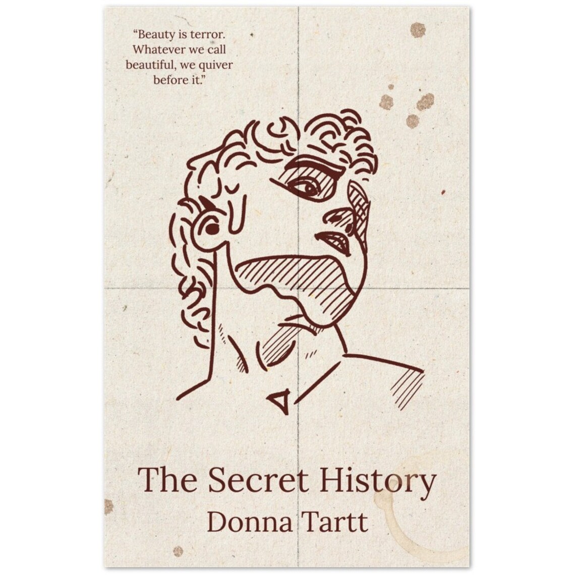 The Secret History Poster Classico poster di carta Etsy Italia