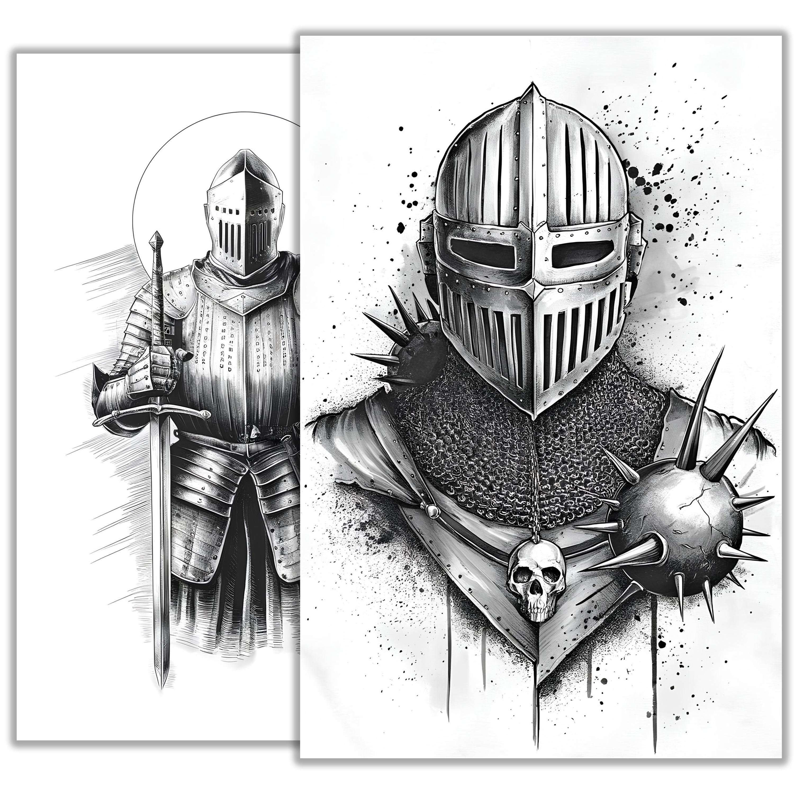 Centurion Skull from yesterday 💀 Made using @whitfieldstattooco and  @killerinktattoo supplies #skulltattoo #chesttattoo #tattoos  #blackworktattoo #dotworktattoo #tattoo, image size:3000x3000