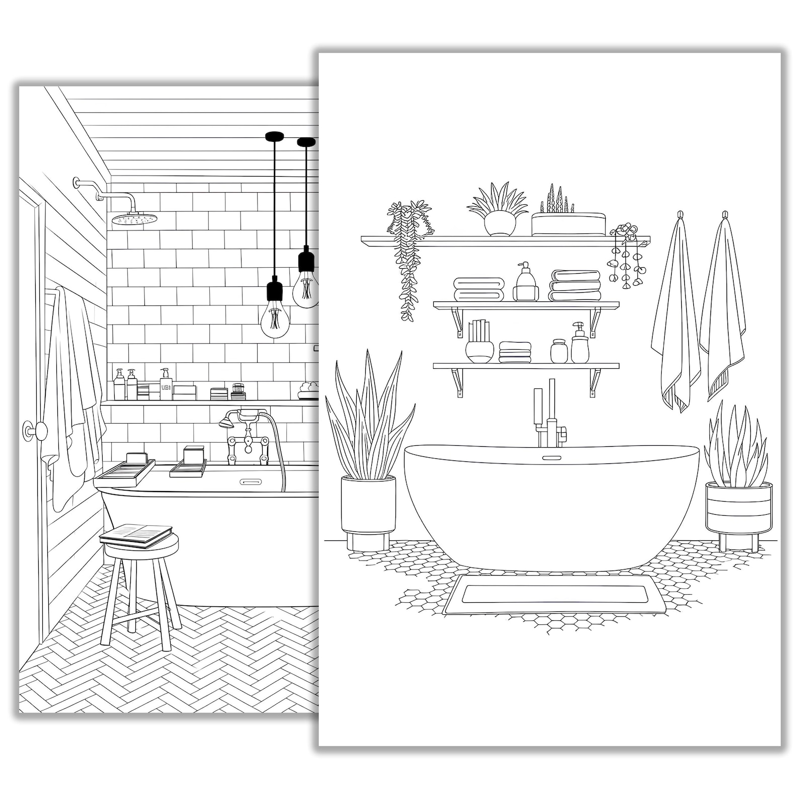 Printable Bathroom Coloring Pages - Fun & Quirky Designs for All Ages ...