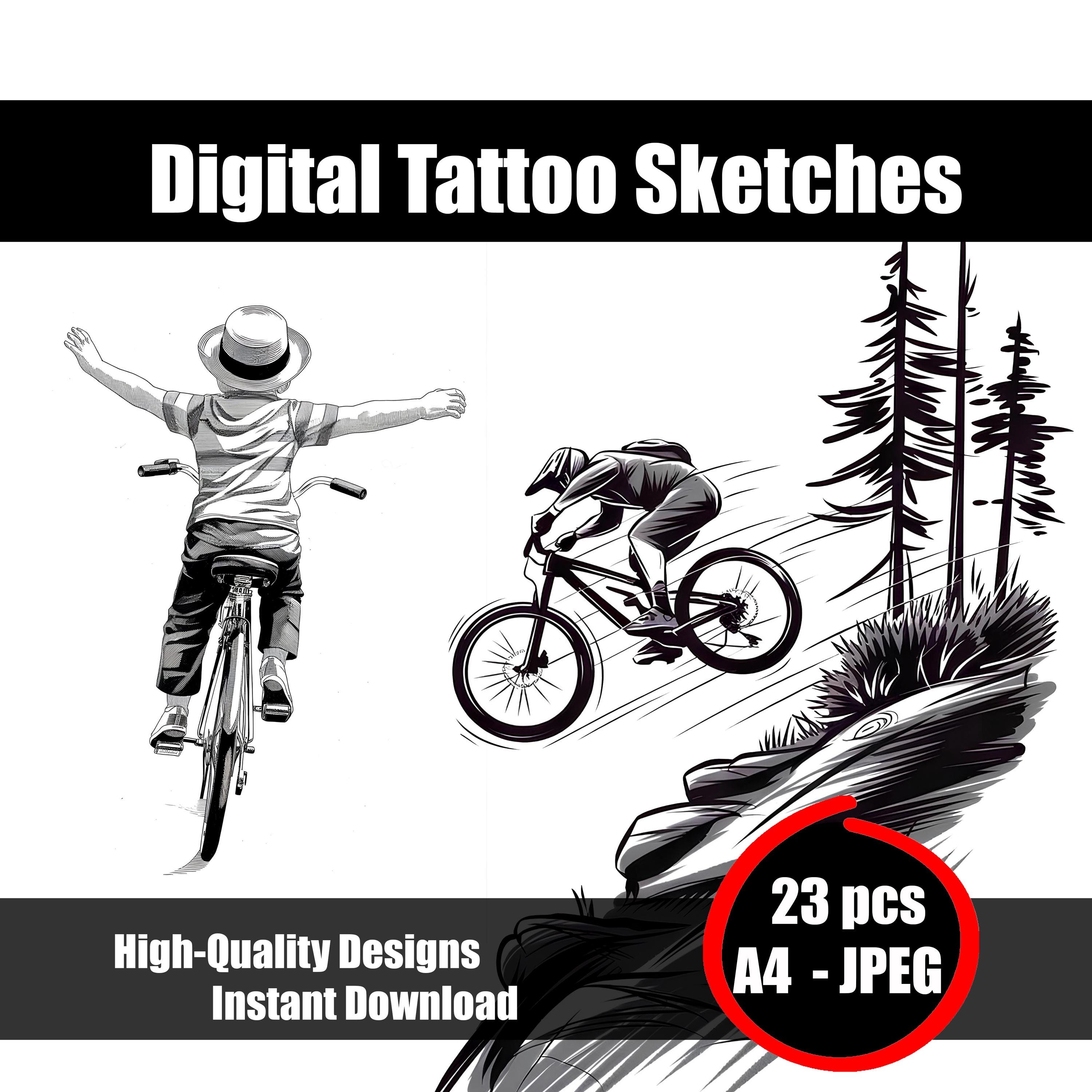 Mountain Bike Tattoo
