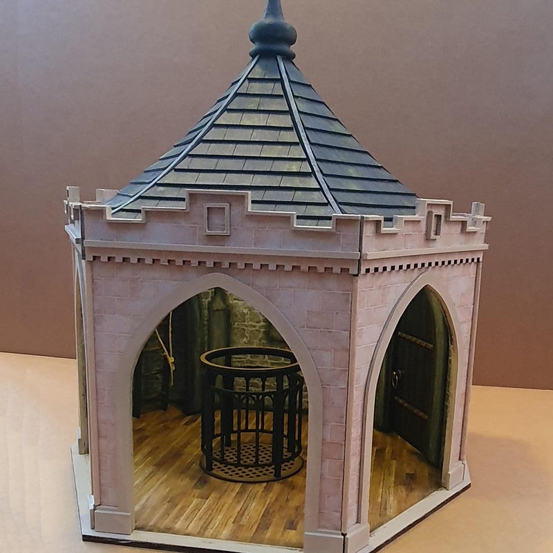 1 6 Room Box Gothic - Etsy UK