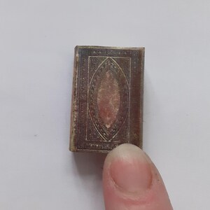 Dollhouse Secret Compartment Book - Kit or Made-up. Plus 2 Non-Opening Books Diorama Library Apothecary. 1:12 Miniature Antique Style. image 7