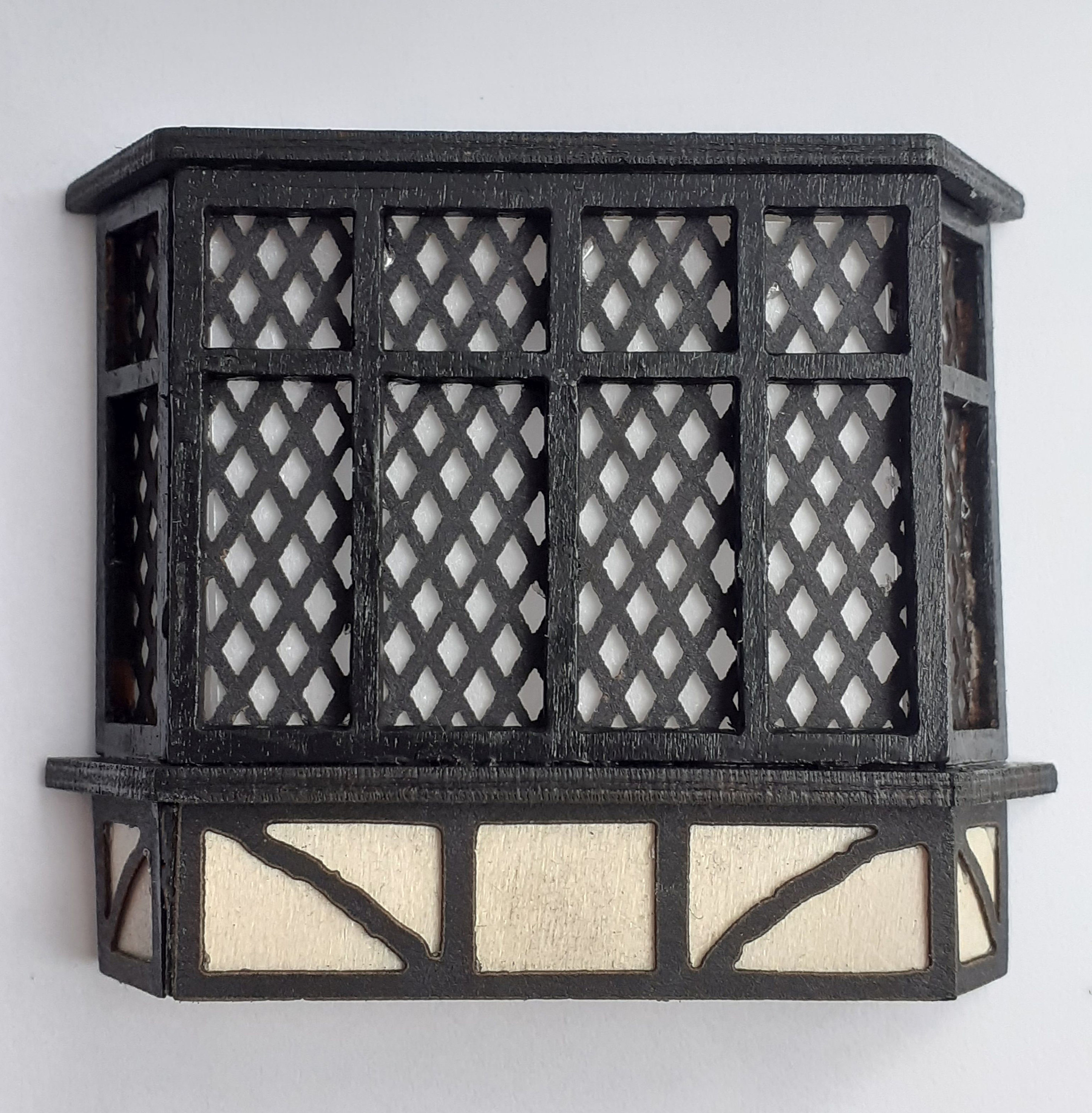 Miniatura per Casa Delle Bambole Set Di 4 Metallo Argento