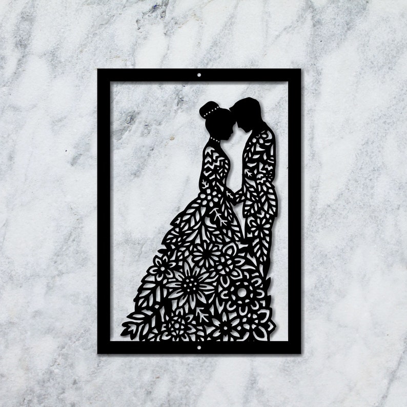 Personalized Wedding Gift Metal Sign Anniversary Couple Etsy