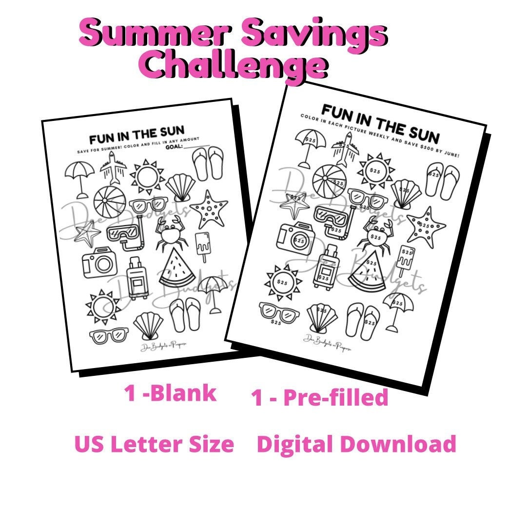Summer Savings Challenge, Summer Fun, Savings Challenge, Summer Time, 500 Summer  Savings Challenge -  Canada