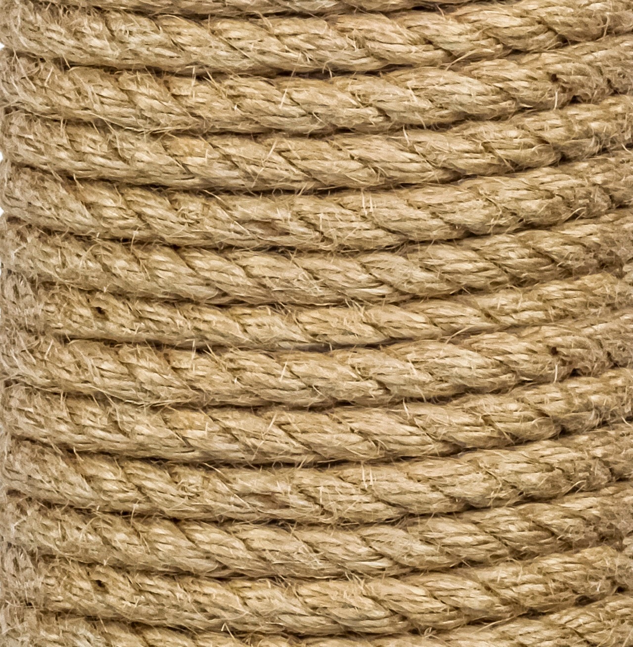 100 FT JUTE ROPE 6MM 1/4 Inch - Great for Macrame, Craft, Handmade