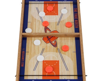 Sling Hockey Brettspiel - Lustiges Familienspiel - Geschicklichkeit und Hockey-Leidenschaft vereint