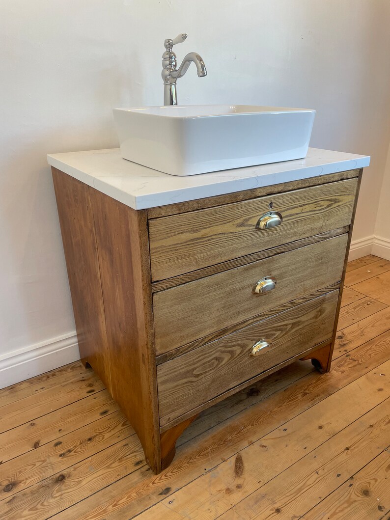 Bathroom Vanity Unit Made to Order Basin Vanity Unit Custom Etsy UK